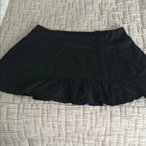 Marika Black Ruffle Skirt